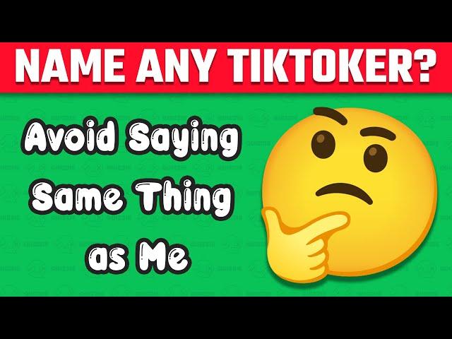 Avoid Saying The Same Thing As Me #2 | Quizzie