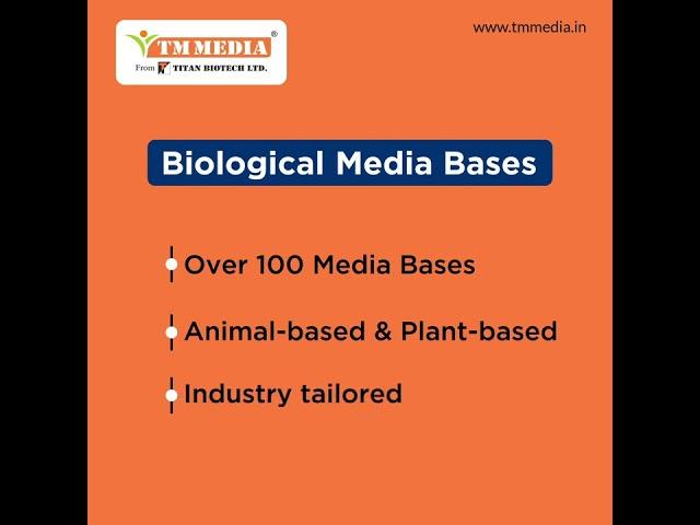 Biological Media Bases: Essential Foundations for Microbiological and Cell Culture Success #tmmedia