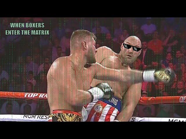 When Boxers Enter The Matrix