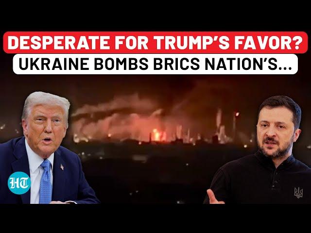 Desperate & Deadly: Ukraine Torches BRICS Nation’s Oil Heart to Woo Trump? Russia To Take Revenge?