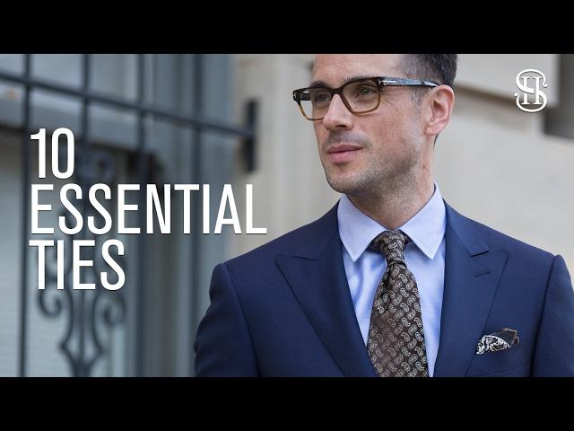 10 Essential Ties - He Spoke Style