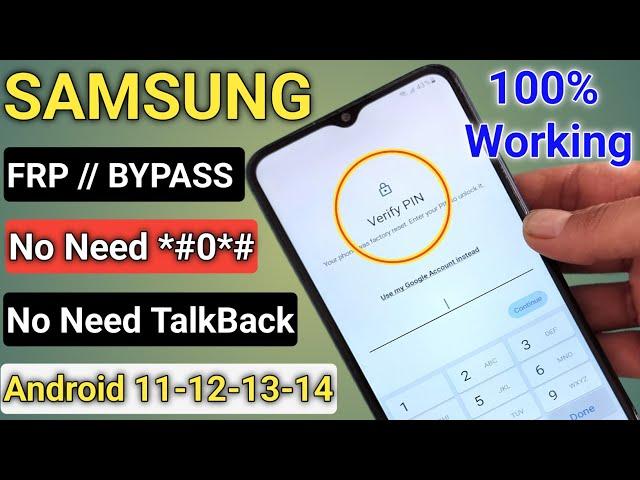 SAMSUNG FRP BYPASS 2024 ANDROID 11-12-13-14 Latest Security Frp Lock Removal || Google Lock Remove