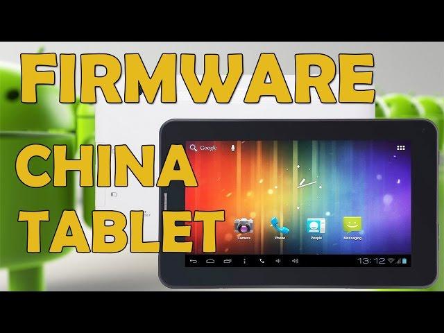 How to Flash the firmware of any Chinese tablet. Method 2017.