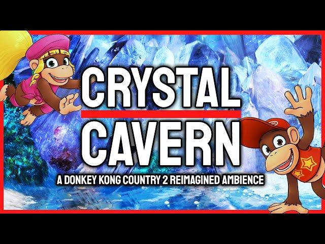 2 Hours traversing the Ice Caves - Donkey Kong Country 2 reimagined relaxing ambience + music