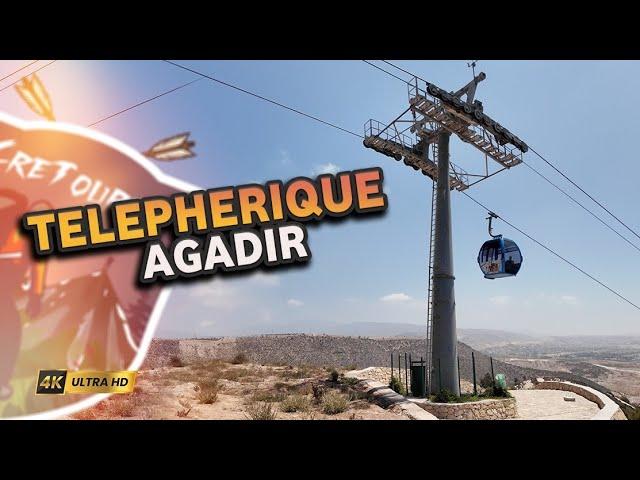 Agadir Téléphérique : Connecting the Kasbah of Agadir Oufella and Agadir City - CreTours 4k