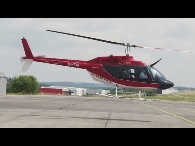 Bell 206B-3 JetRanger III Takeoff & Landing