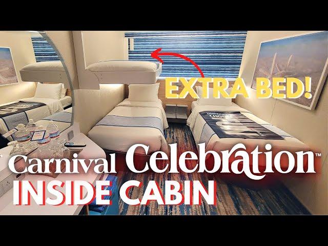 Carnival Celebration Inside Stateroom Tour 4300