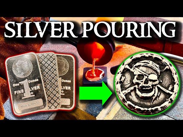 Silver Pouring Basics - How to Make Silver Art