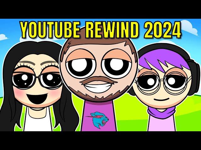 Sprunki YouTuber Song Animated Music Video (YouTube Rewind 2024)