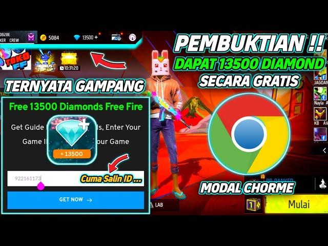 CARA MENDAPATKAN DIAMOND FREE FIRE GRATIS TERBARU 2024 - GARENA FREE FIRE ! PEMBUKTIAN