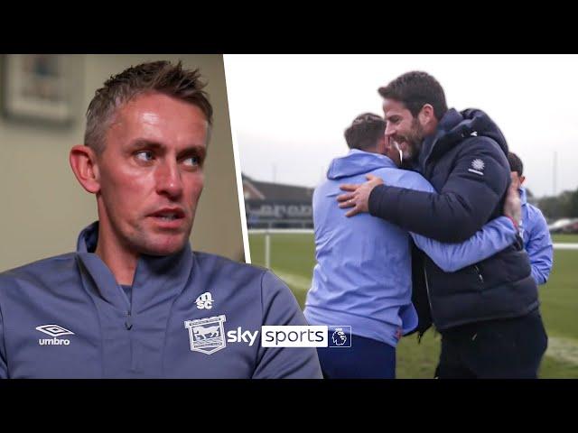 BEHIND THE SCENES! Jamie Redknapp meets Kieran McKenna watches Ipswich training 