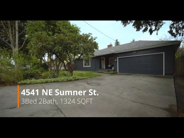 4541 NE Sumner RMLS Video Tour