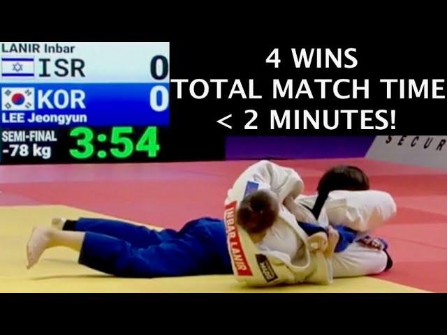 She Beat Everyone In Less Than 2 Minutes! All Inbar Lanir's Matches at World Masters 2023