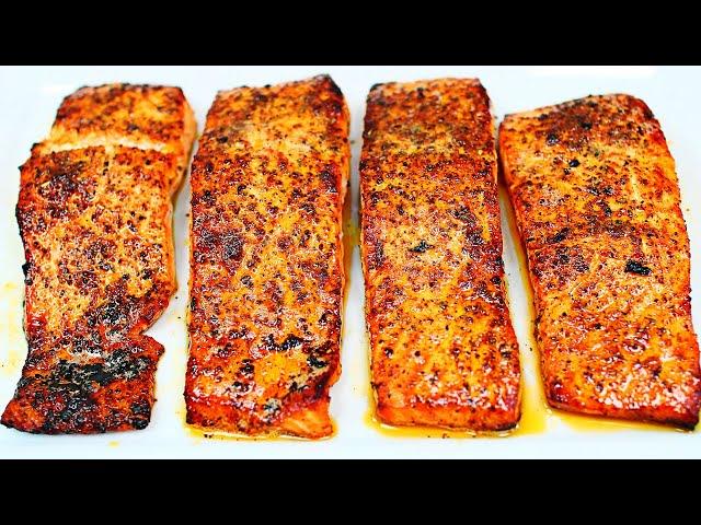 Best Ever Baked Salmon Recipe with Lemon Pepper Butter - Easy Salmon Recipe