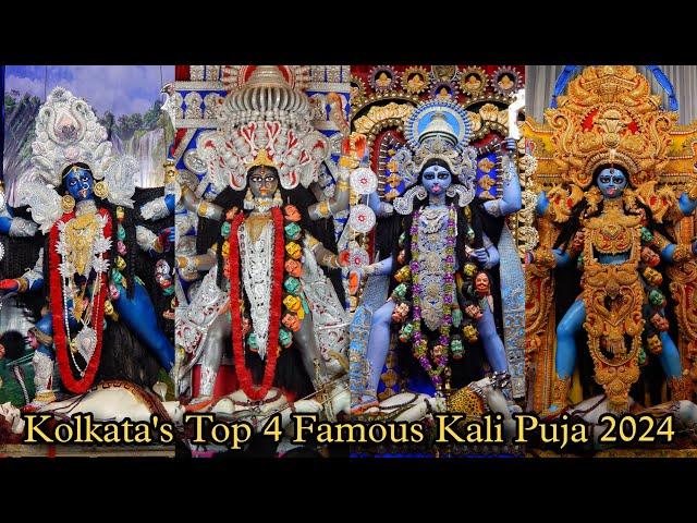 Kali Puja 2024 | Central Kolkata Top 4 Kali Puja 2024 | Kali Puja Parikrama 2024 | Amherst Street