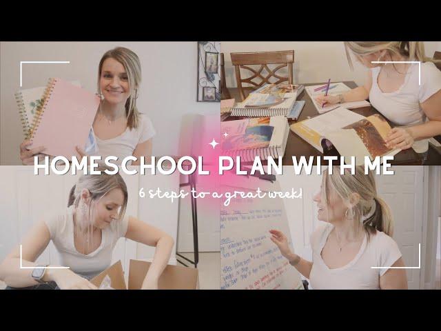 HOMESCHOOL PLAN WITH ME WEEKEND ROUTINE | Homeschool Lesson planning | Plan With Me!