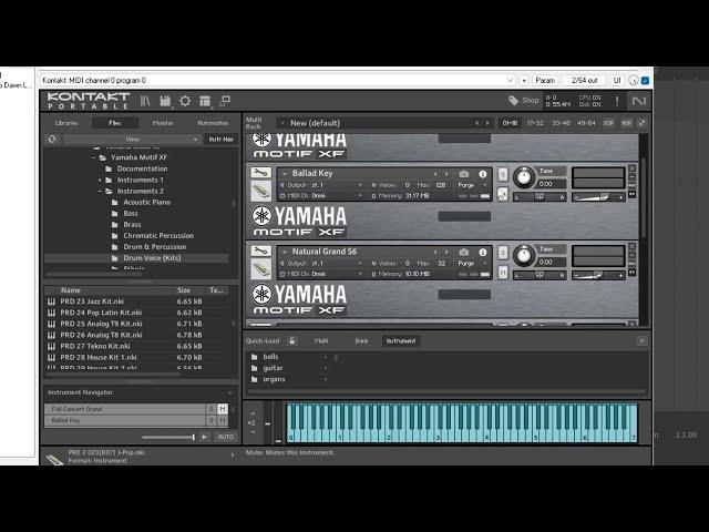 Vst Sounds i use for worship Pt 3 | MotiF XF Piano & Pads _ Kontakt