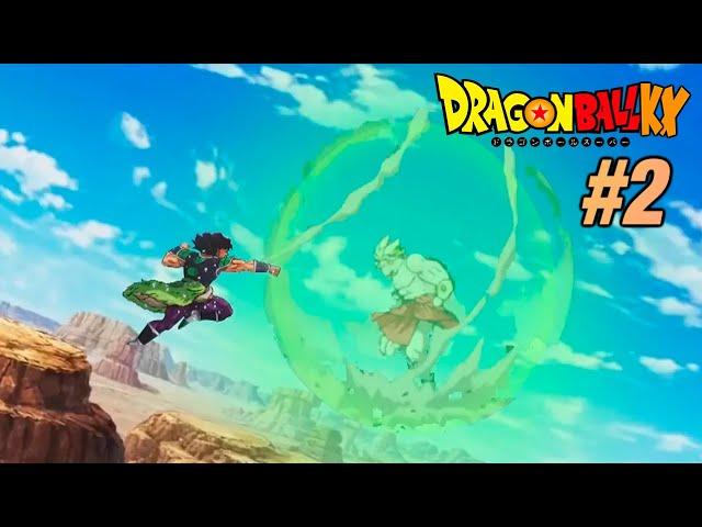 DBKX #2 Legendary Battle! Broly vs Broly  DBZ Vs DBS