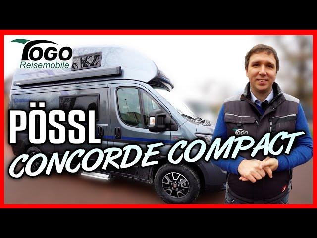 COMFORT, LUXURY & LOTS OF SPACE  Pössl Concorde Compact 2021 | TOGO REISEMOBILE