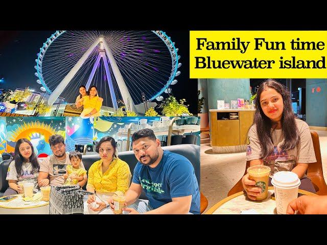 Family Fun time / Ain Dubai / blue water island/ Dubai