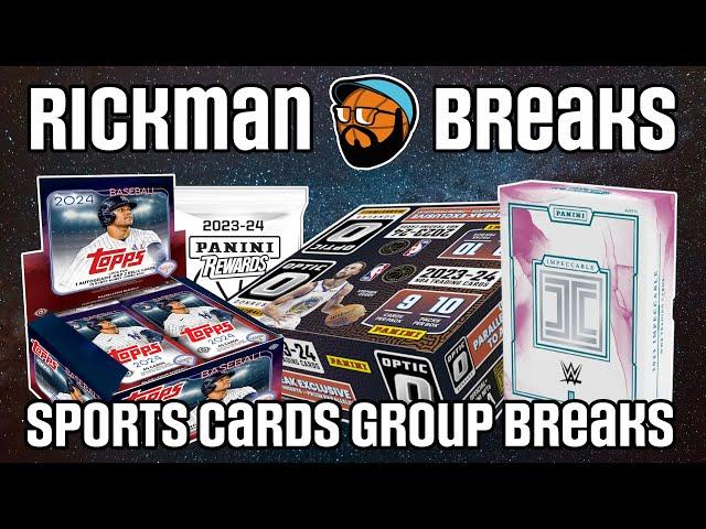  PASSING THE TORCH BLACK 1/1!  Friday Night Rickman LIVE Group Breaks | NBA ‍️️️