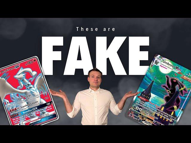 How to spot FAKE Pokemon cards in 2024!