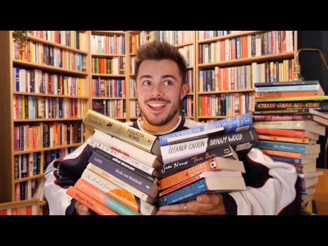 i bought 50+ new books to stock my home library *huge book haul*