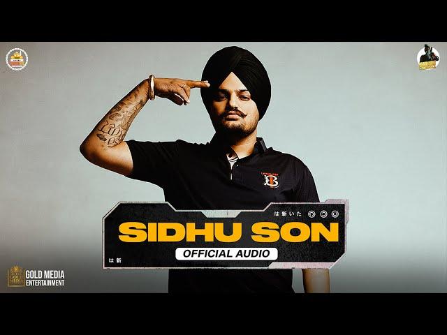 Sidhu Son (Official Audio) Sidhu Moose Wala | The Kidd | Moosetape