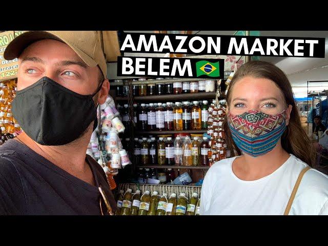 AMAZON MARKET EXPERIENCE  BELÉM, BRAZIL | LARGEST OUTDOOR MARKET IN LATIN AMERICA