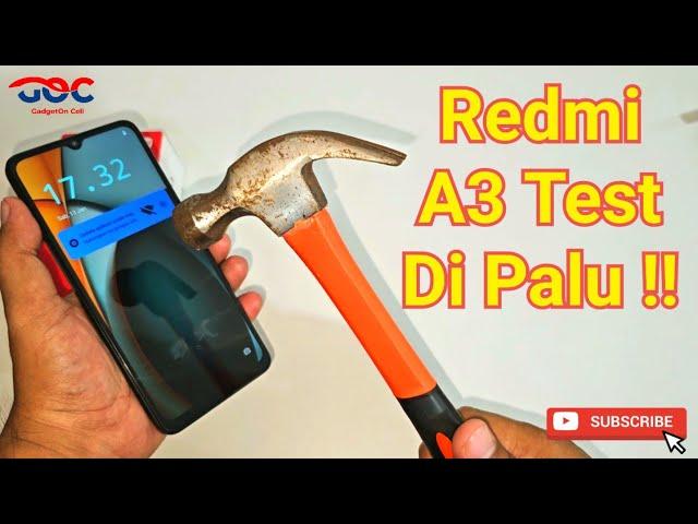 Redmi A3 Test Di Palu !! Test ketahanan Layar Redmi A3 gorilla glass 3 #RedmiA3 #TestRedmiA3