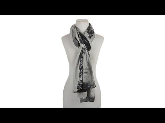 VIDA Artist's Series Photography Long Scarf