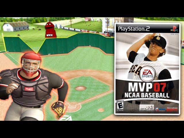 I made a field of nightmares in MVP NCAA Baseball 07