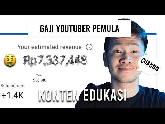 BERAPA GAJI PERTAMA DARI YOUTUBE?ADSENSE 10,000 subs