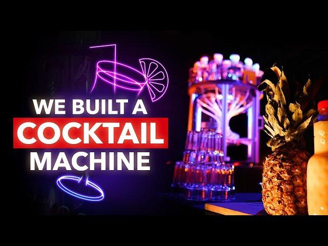 Our Cocktail Machine MADRID - Order Drinks With Your Phone!