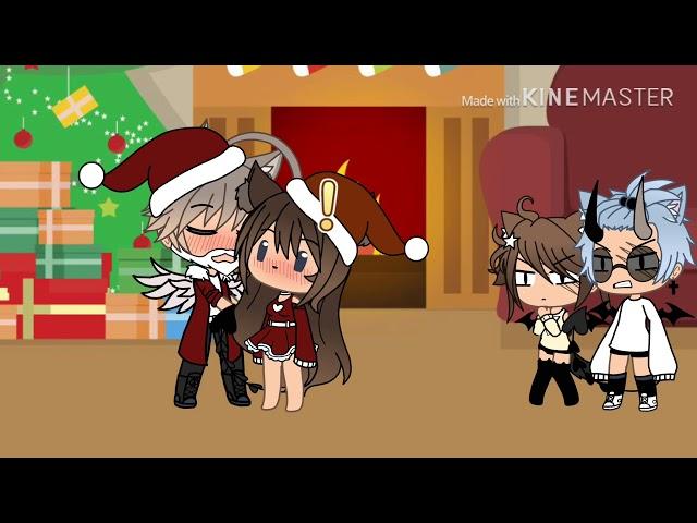 I saw mommy kissing Santa Clause//GMLV//gacha life// random 