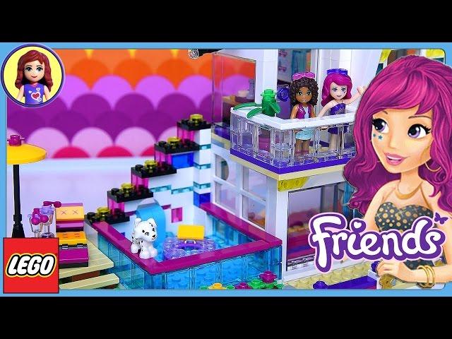 Lego Friends Livi's Pop Star House Set Build Review