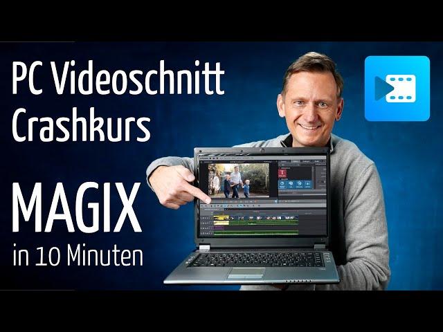 Video schneiden mit MAGIX VIDEO DELUXE- Tutorial Anfänger (Deutsch)