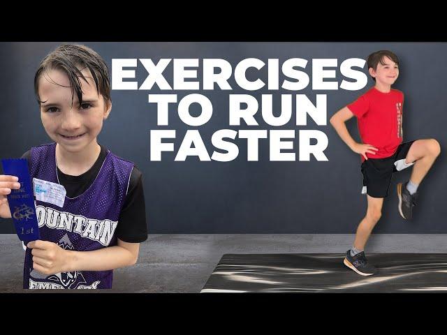 ️How to RUN FASTER️ Kids Exercises To Run Faster (Kids Speed Drills)