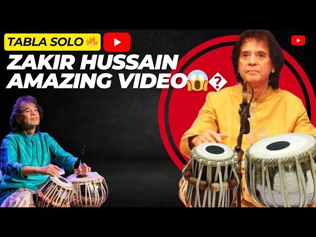 Zakir Hussain Tabla Solo New video