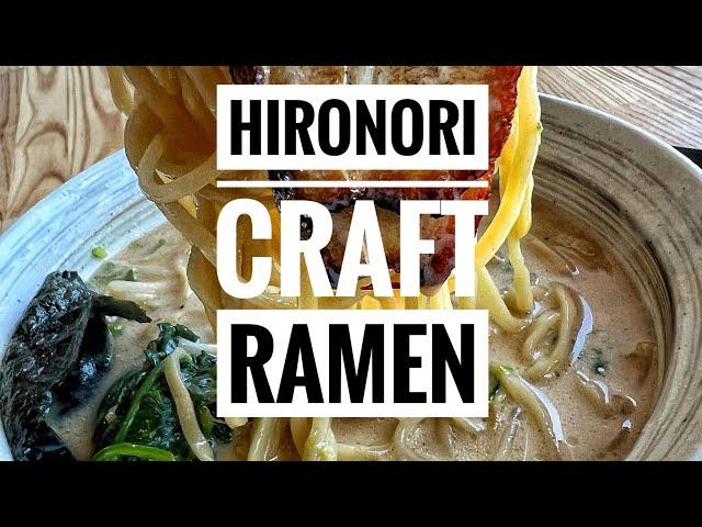 Who are you sharing this delicious bowl of ramen ?! - HiroNori Craft Ramen - (#shorts)