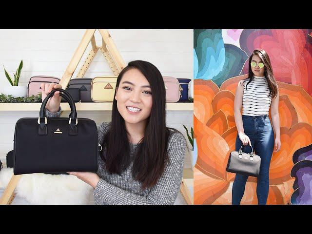 Surie Satchel | Anti-theft Waterproof Travel Bags by Arden Cove