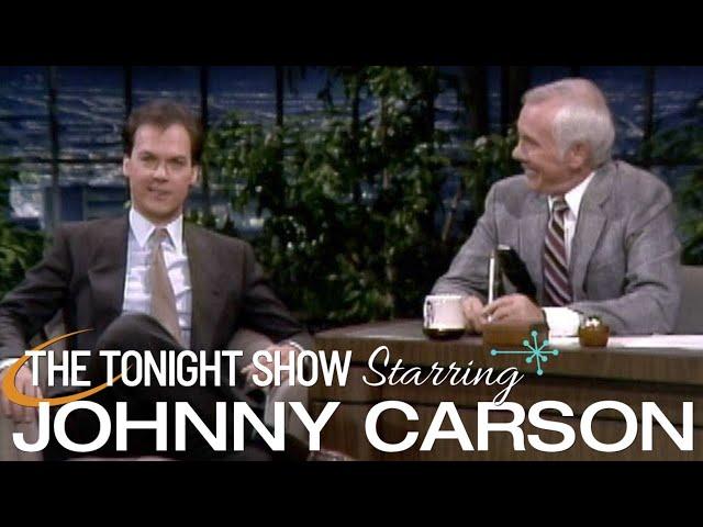 Michael Keaton's First Appearance - 12/13/1984 | Carson Tonight Show