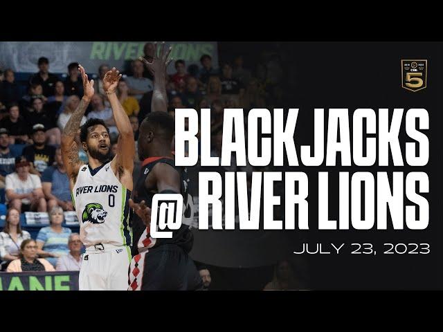 Ottawa BlackJacks at Niagara River Lions | Game Highlights | July 23, 2023