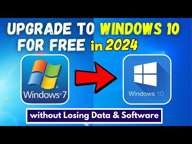 You Can Still Upgrade To Windows 10 For FREE in 2024