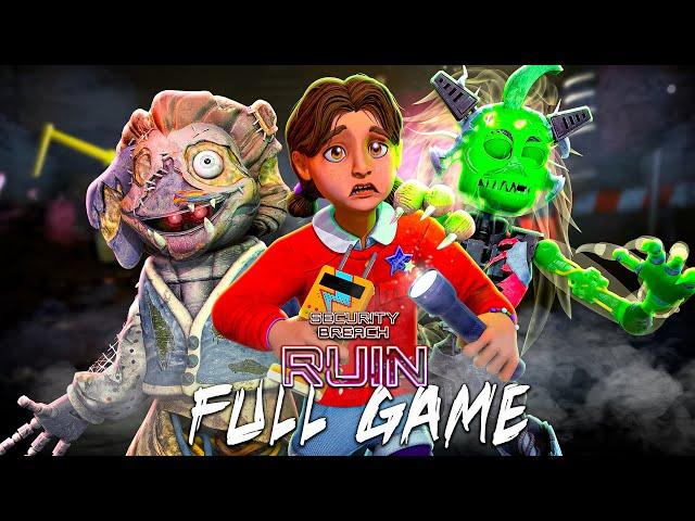 FNAF Security Breach RUIN DLC - FULL GAME PLAYTHROUGH