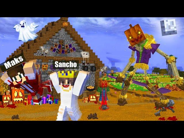 HELLOWEEN  BAYRAMIDA DAXSHATLI MAXLUQLAR PAYDO BO`LIB BIZNI QIRIB TASHLASHMOQCHI || MINECRAFT