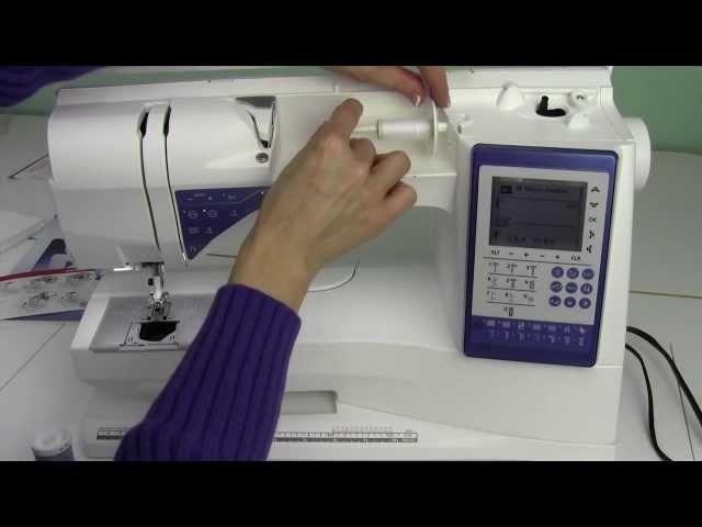 Husqvarna Viking Sapphire 930 04 Threading & Machine Set Up