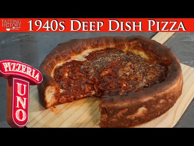 The True History of Deep Dish Pizza