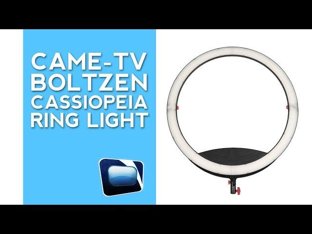 Review: CAME-TV Boltzen Cassiopeia Ring Light