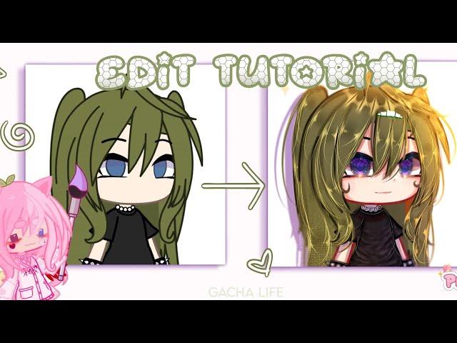 | Gacha Life Edit Tutorial-!¡ İbis PaintX️| 40k special | And brush codes | How to make edit#Pnkix